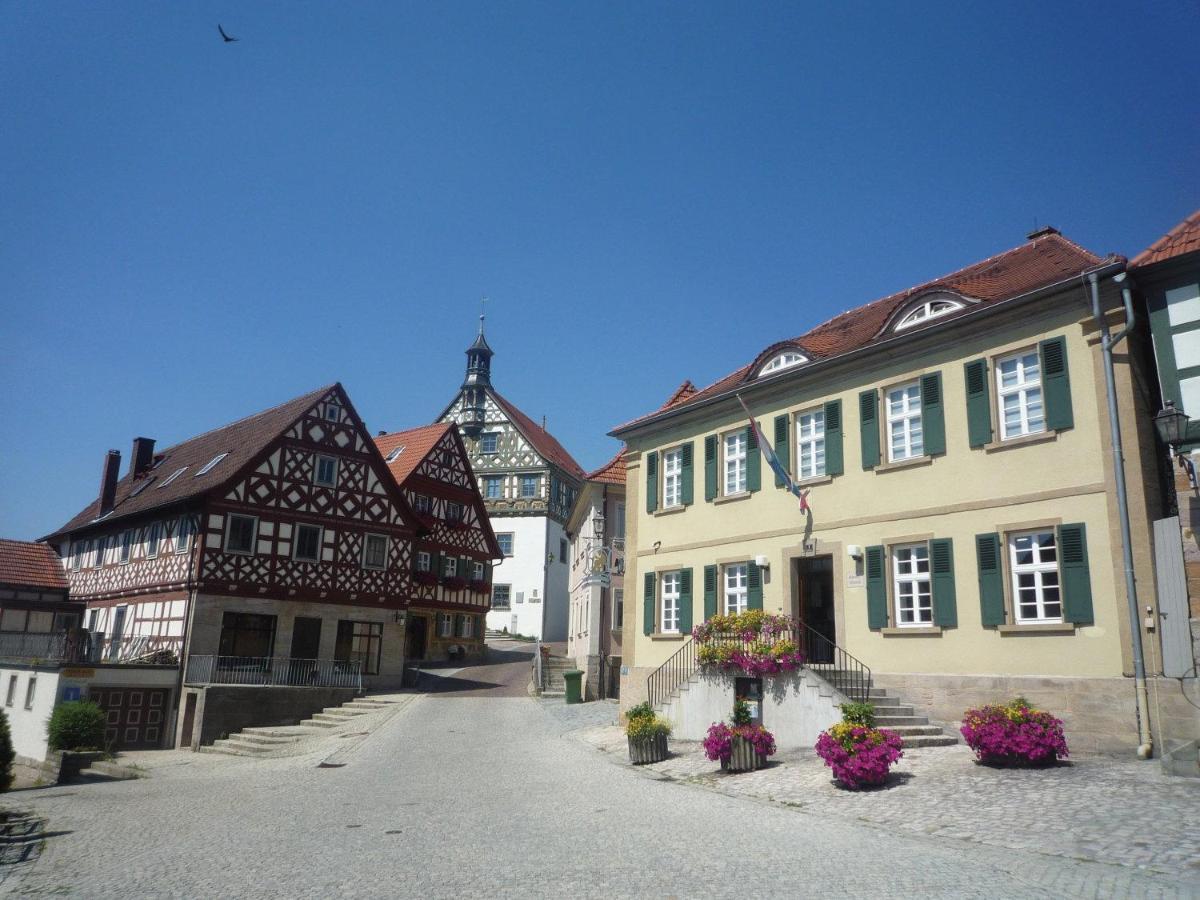 Hotel Drei Kronen Burgkunstadt ภายนอก รูปภาพ